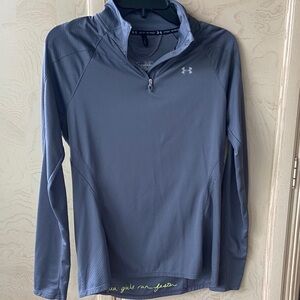 Under Armour Women's Long Sleeve Top in Slate Gray